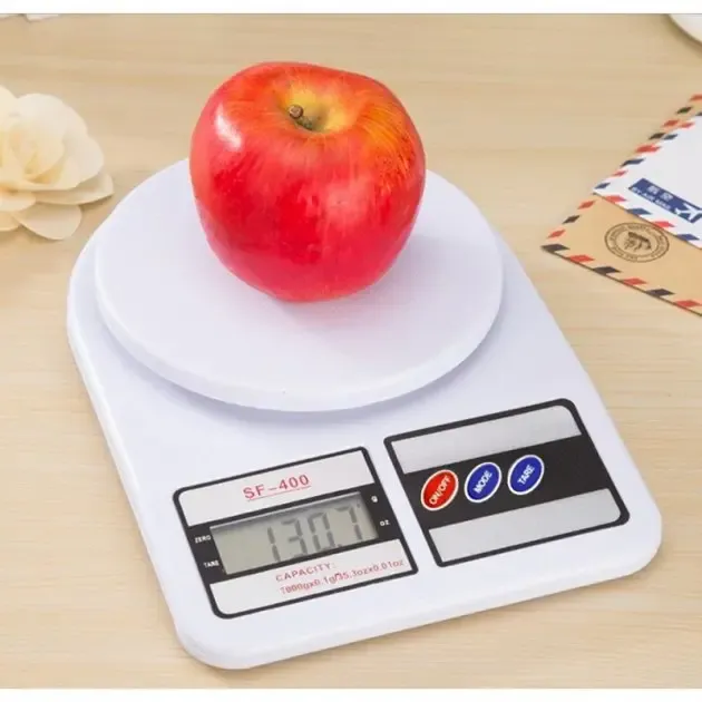 Ваги кухонні електронні до 7 кг Electronic Kitchen Scale SF-400 (Електронік Кітчен Скейл)