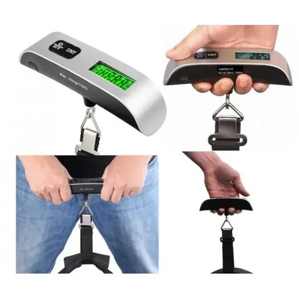 Електронні ваги ACS S 004 50 кг кантер для багажу