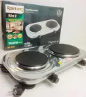Настільна Електрична плитка на 2 конфорки Rainberg RB-007 3500W