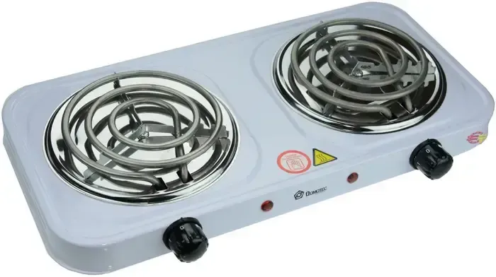 Електроплита спіральна Domotec HP-200 B, настільна електрична плитка