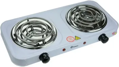 Електроплита спіральна Domotec HP-200 B, настільна електрична плитка