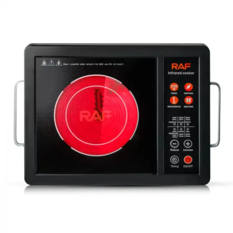 Електроплита інфрачервона 1 конфорка 3500Вт RAF R8006B