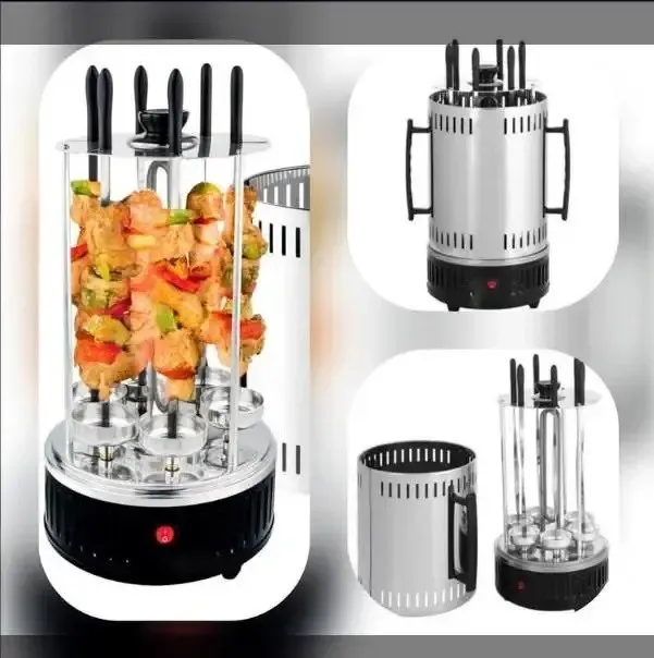 Електрошашличниця Domotec Bbq шашличниця Domotec MS-7781 1000W