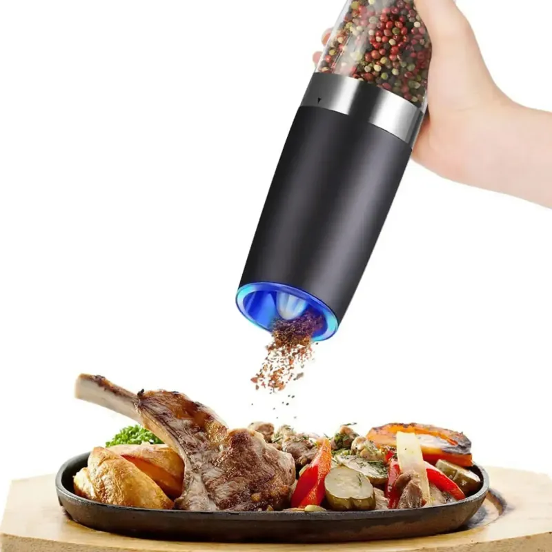 Електричний млин для спецій (20х6,3 см) Spice bottle electronic, від батарейок