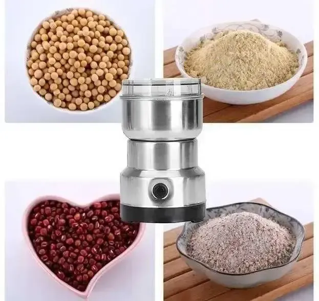 Електричний млин кавомолка Nima NM-8300 роторний з нержавіючої сталі подрібнювач кави спецій цукру