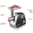 Електрична М'ясорубка ВИТЕК BT-3400 3500W реверс, для томатів, Електром'ясорубка