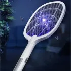 Електрична мухобійка-пастка ELITE LUX EL-2062 (KLZ918) з УФ-лампою і USB-портом для зарядки Біла