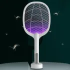 Електрична мухобійка-пастка ELITE LUX EL-2062 (KLZ918) з УФ-лампою і USB-портом для зарядки Біла