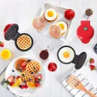 Електрична міні вафельниця з антипригарним покриттям Kucall XL-287