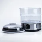 Електрична пароварка 3-рівнева 650Вт, 11л, Sokany SK-07018 / Мантоварка електрична / Електропароварка