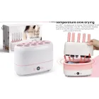 Електрична сушарка для кистей для макіяжу акумуляторна з термоконтролем та 12 отворами