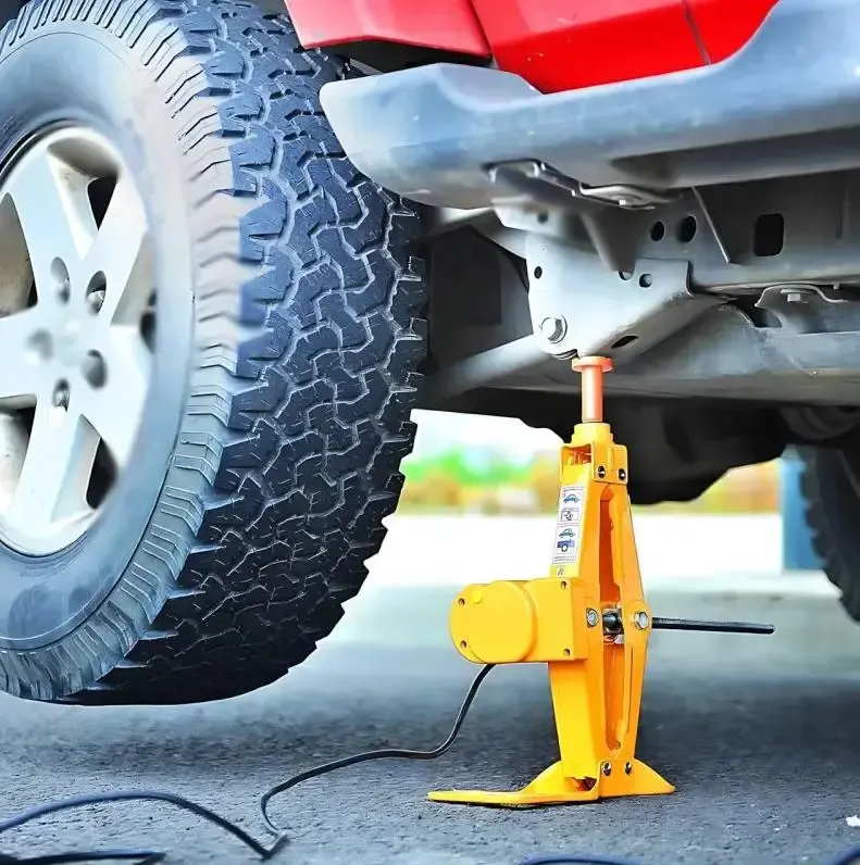 Електричний автомобільний домкрат ZS3SJ із живленням 12V від прикурювача, підйом до 2 тонн