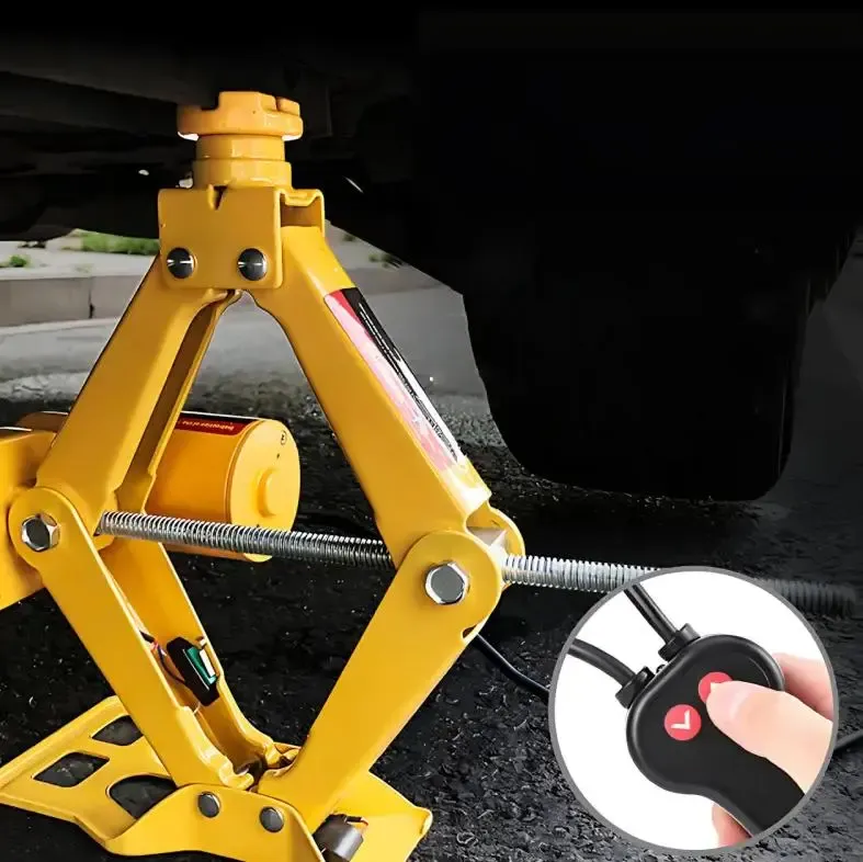 Електричний автомобільний домкрат ZS3SJ із живленням 12V від прикурювача, підйом до 2 тонн