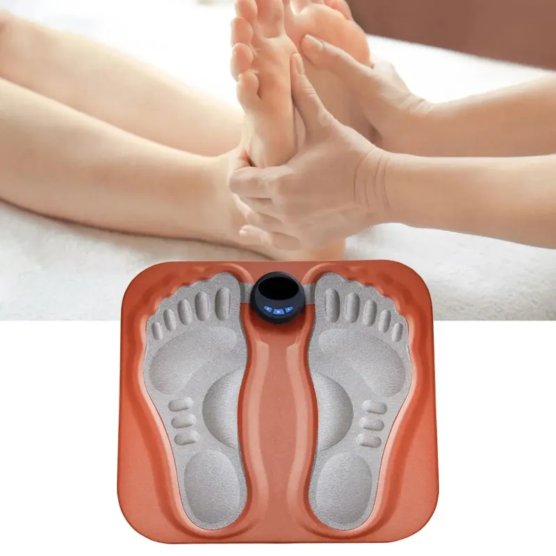Електричний масажний килимок для ніг, EMS Foot Massager Electrical Muscle Stimulator / М'язовий стимулятор