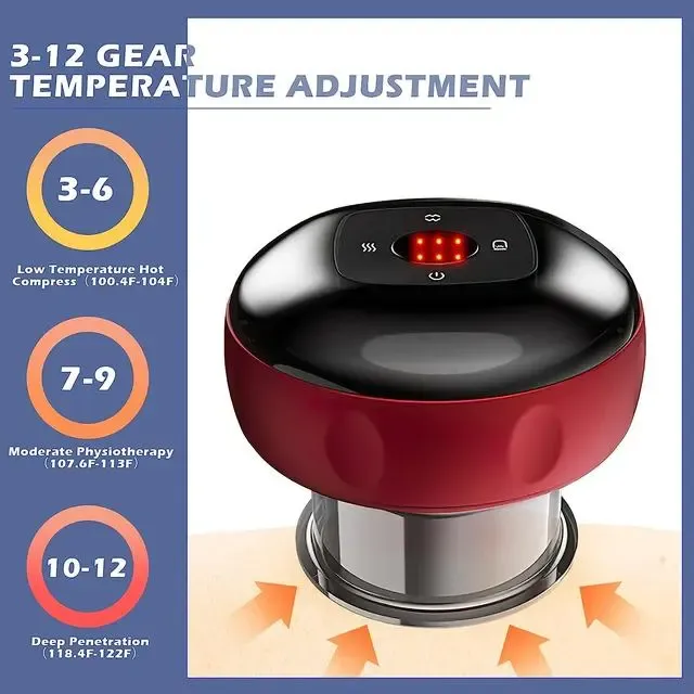 Електричний вакуумний масаж | Масажер для тіла Масажер з ефектом банок