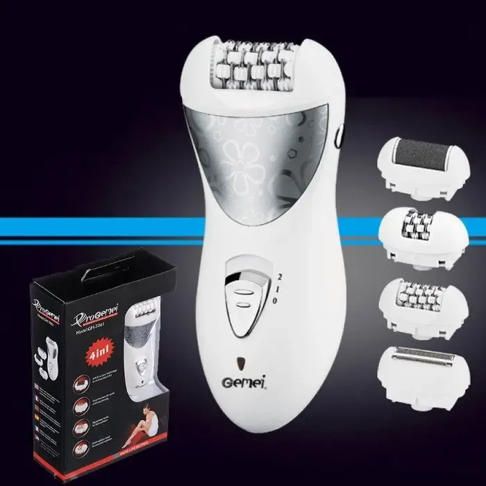 Епілятор пемза Gemei GM 3061 4 в 1