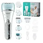 Епілятор жіночий VGR V-733 6в1 для обличчя та тіла від USB для видалення волосся