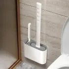 Йоршик силіконовий для миття підвісної унітазу + щітка