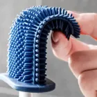 Йоршик силіконовий для миття підвісної унітазу + щітка