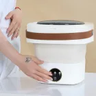 Потужна міні пральна машина на 6 л відро складане