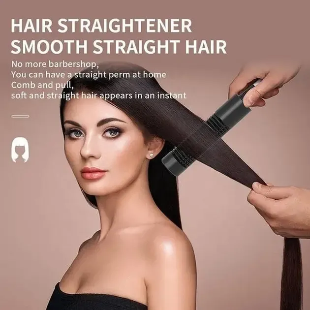 Фен для волосся Kemei KM-9203 4 насадки (концентратор, гребінець для вирівнювання волосся, насадка для локонів, конусна насадка)