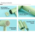 Фен для волосся VGR 421, складаний