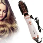 Фен-щітка для укладки волосся з насадками Kemei KM-8020