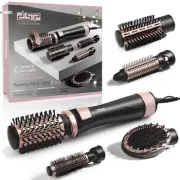 Фен щітка для волосся з щіткою, що обертається (крутиться) з насадками для укладання волосся 5в1 DSP 1000W