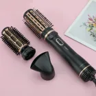 Фен-щітка з регулюванням температури та 3 насадками для укладання VGR V-496 1000Вт