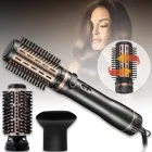 Фен-щітка з регулюванням температури та 3 насадками для укладання VGR V-496 1000Вт