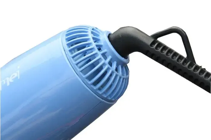 Фен-стайлер для волосся 10 в 1 Gemei GM-4833, фен щітка, багатофункціональний стайлер