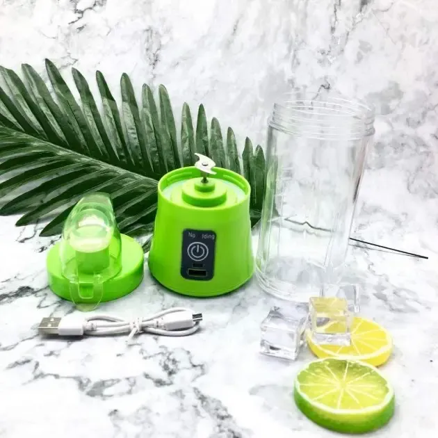 Фітнес-блендер Smart Juice Cup Fruits Портативний міксер, шейкер із USB-зарядкою