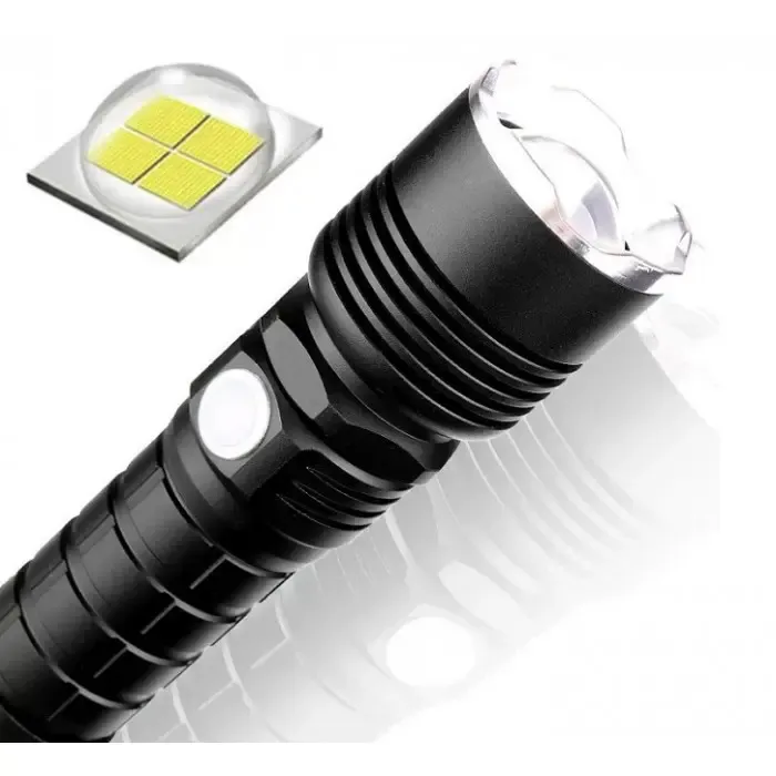 Ліхтар Bailong P57- HP50 тактичний супер-потужний ZOOM, USB зарядка