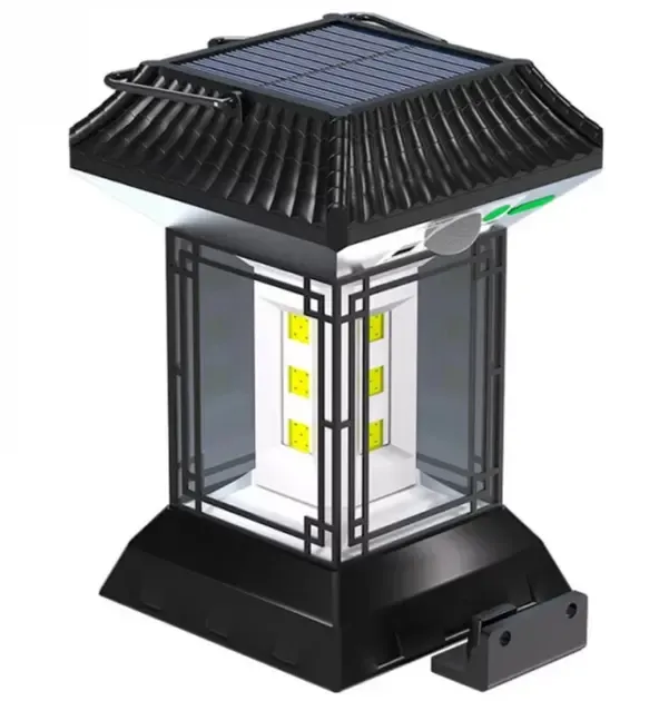 Ліхтар кемпінговий MHZ CL-T60 із сонячною батареєю та датчиком руху 8837