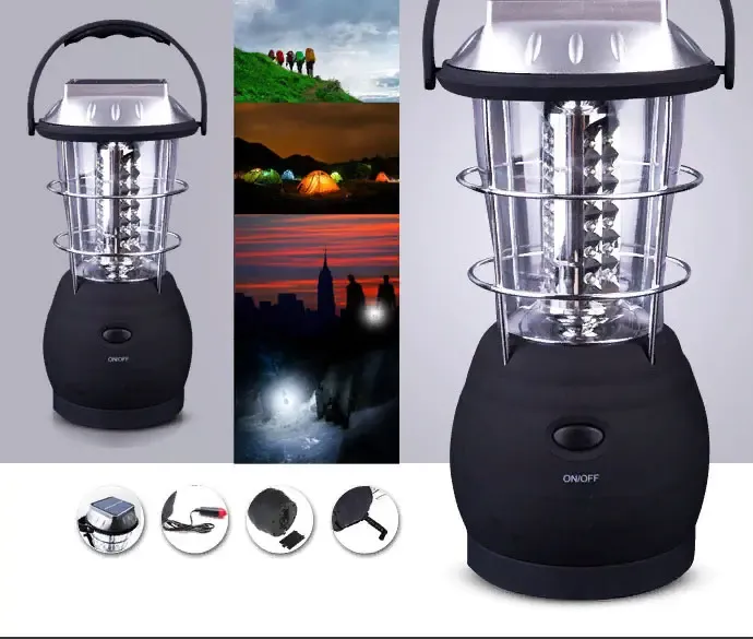 Ліхтар кемпінговий на сонячній батареї Super Bright LED Lantern LS-360