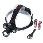 Ліхтар налобний BL-001/ Акк./ T6+Cob/ Zoom