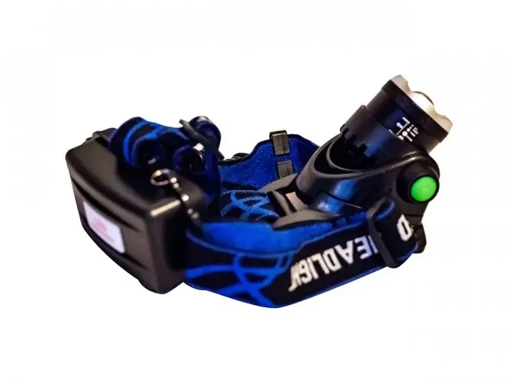 Ліхтар налобний BL2188В T6 з оптичним зумом зі знімним акумулятором
