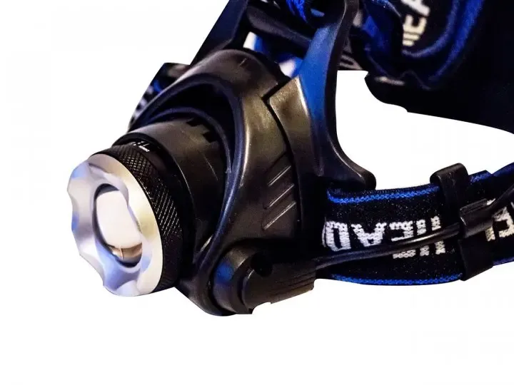 Ліхтар налобний BL2188В T6 з оптичним зумом зі знімним акумулятором