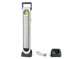 Ліхтар світлодіодний акумуляторний HEL-6855T із сонячною панеллю