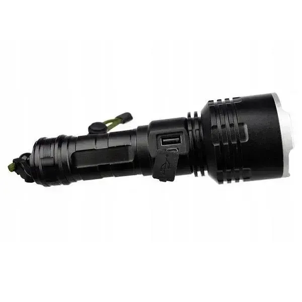 Ліхтар X-Balog BL-531-P90 1х26650 8800mah USB/microUSB/ 3хААА R3 функція Power Bank