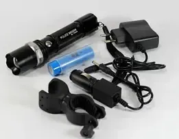 Ліхтарик POLICE 8628-10000W 12V + вело кріплення