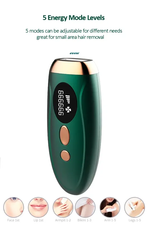 Фотоепілятор. Епілятори лазерні. Епілятор домашній IPL Більше990000+ спалахів