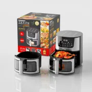 Фритюрниця безмасляна Zepline ZP-142 на 8 л / Аерофритниця 3500 Вт