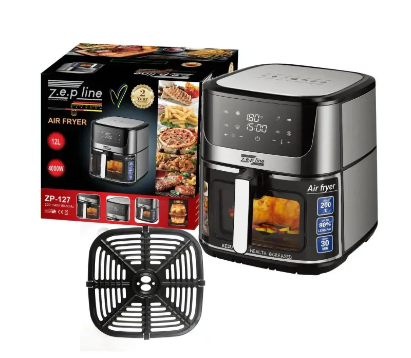 Фритюрниця багатофункціональна на 12 літрів Zepline ZP-127 з потужністю 4000Вт
