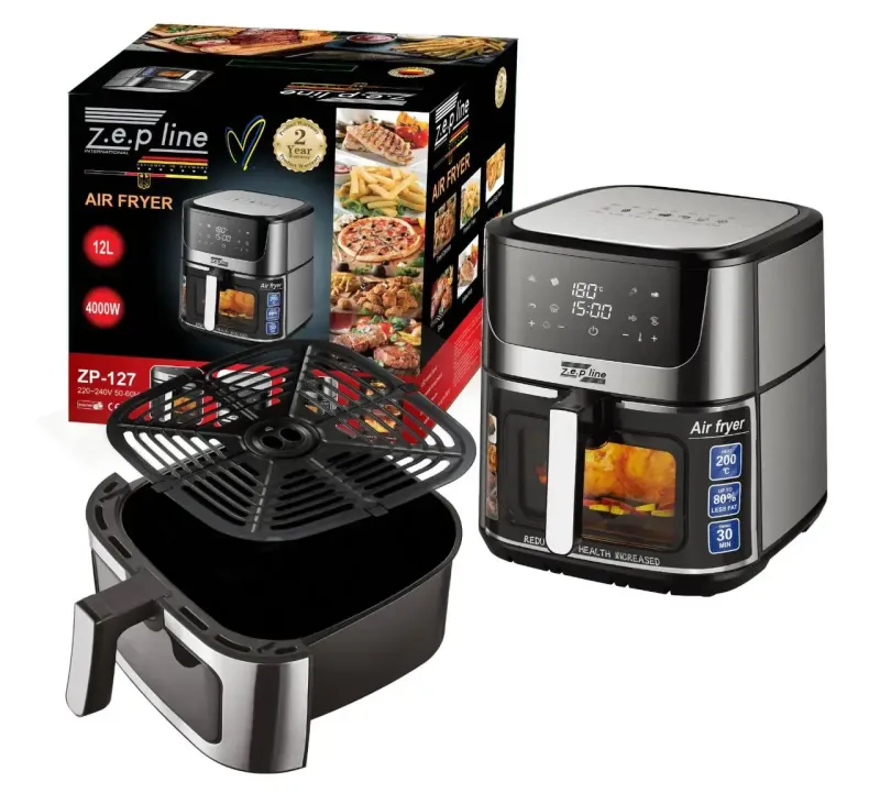 Фритюрниця багатофункціональна на 12 літрів Zepline ZP-127 з потужністю 4000Вт
