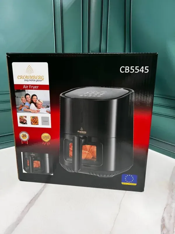 Фритюрниця повітряна 8 програм 1200Вт 4л Crownberg CB 5545