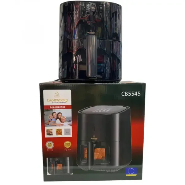 Фритюрниця повітряна 8 програм 1200Вт 4л Crownberg CB 5545