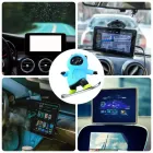 Фігурка-слайдер в автомобілі L'Andre Sliding Cartoon Bear Ведмідь скейтер Cool Black