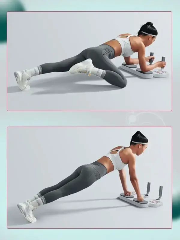 Фітнес тренажер для преса LK202310-17 Планка платформа для віджимань Дошка для занять спортом