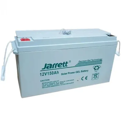 Гелевий акумулятор Jarrett 12V 150 Ah BATTERY GEL для котла та сонячних панелей